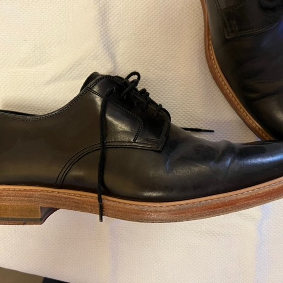 Crosby Square Stevens Black 9.5 Modern Derby Shoe - Picture 4 of 4